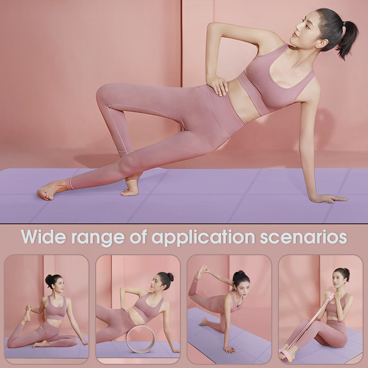 Opvouwbare Yogamat Eco-Friendly EVA - 3mm/4mm/6mm Dikte - Draagbaar & Waterdicht