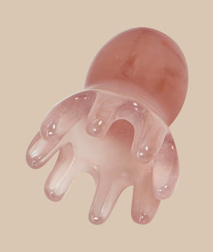 Schattige Octopus Hoofdhuid Massager - Resin, Stressverlichting & Haarverzorging
