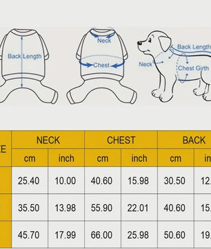 Winterjas voor Honden - Warm & Waterdicht 4-Poten Vest met Verstelbare Sluiting