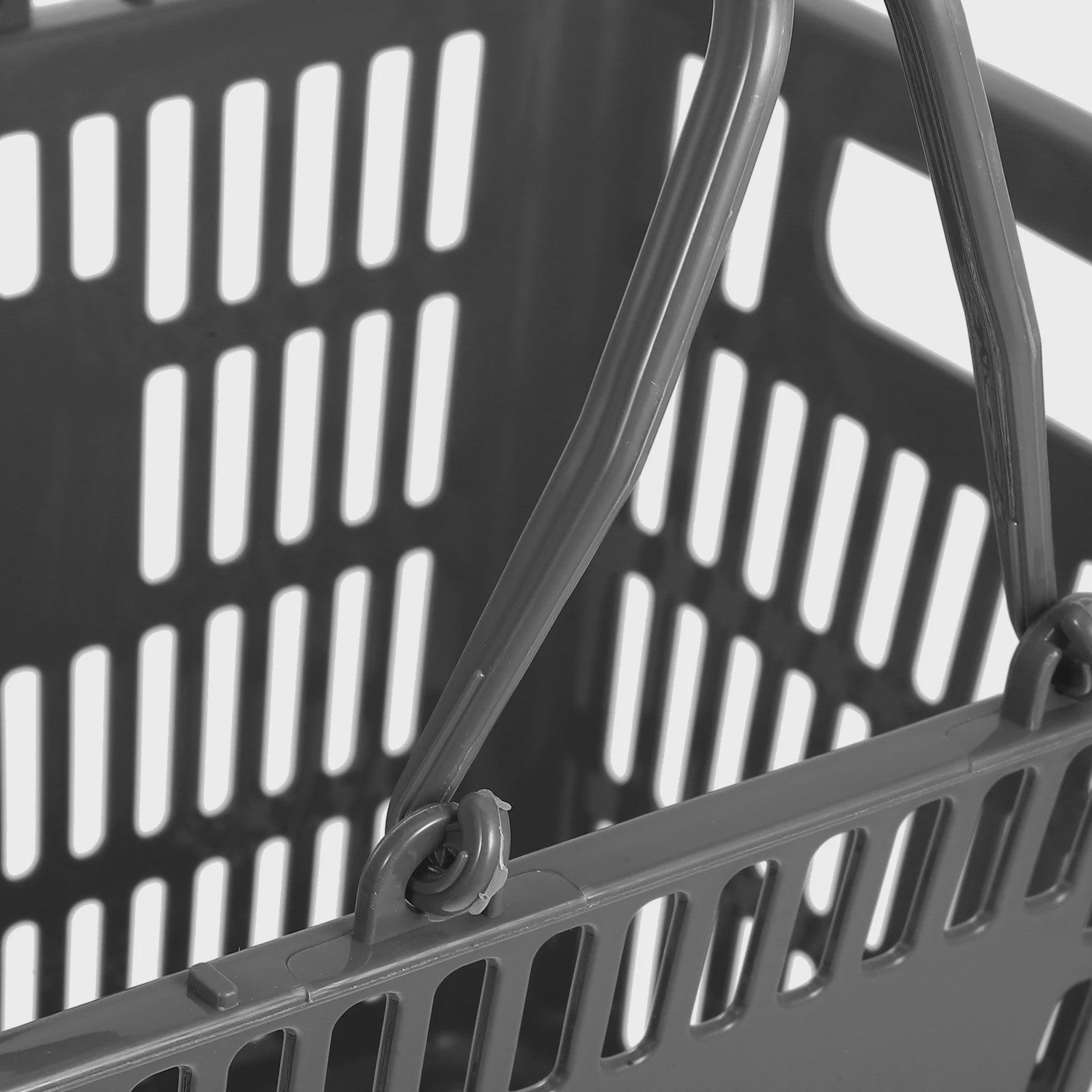 Robuuste Draagbare Boodschappenmand - Duurzaam Plastic met Handvat