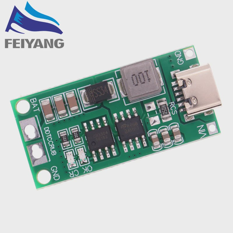 Lithium Batterij Lader 2S-4S | Type-C Boost Step-up | 7.4V-16.8V Li-ion Lipo