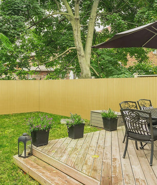 PVC Balkon- en Tuinscherm 80-200cm Hoog, 300-500cm Lang - UV-beschermend & Ondoorzichtig