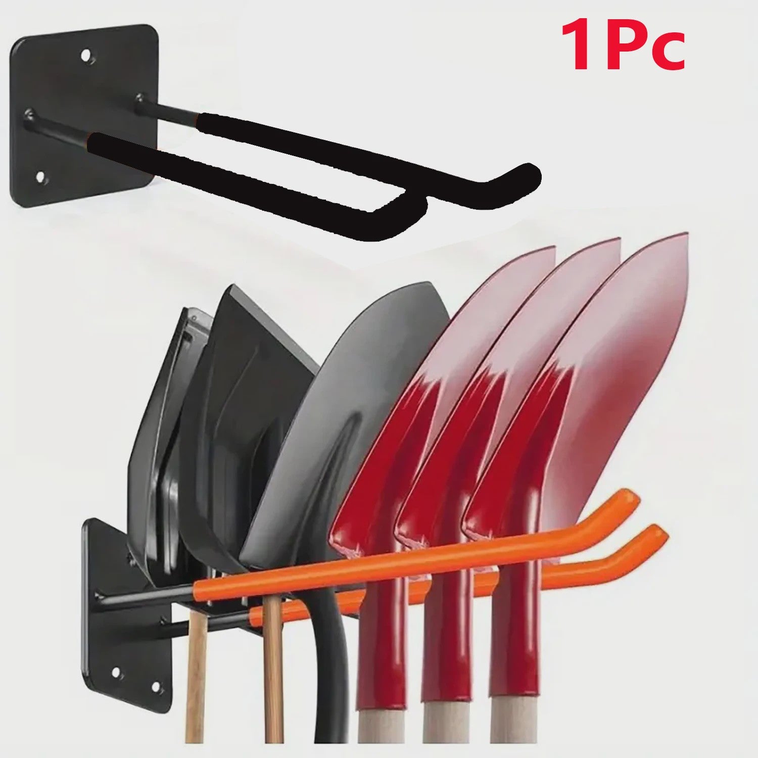 Grote Wandhaak voor Tuin- en Garagetools | Stevige Opberghouder