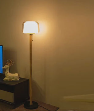Moderne Glazen Vloerlamp - Stijlvolle Verlichting voor Woonkamer & Slaapkamer
