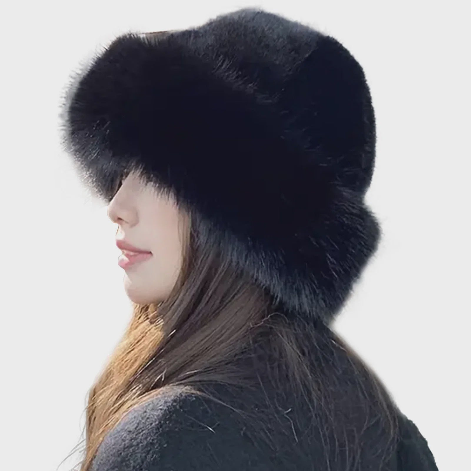 Dikke Pluche Warme Bontmuts voor Dames - Fluffy Winter Muts voor Koude Dagen