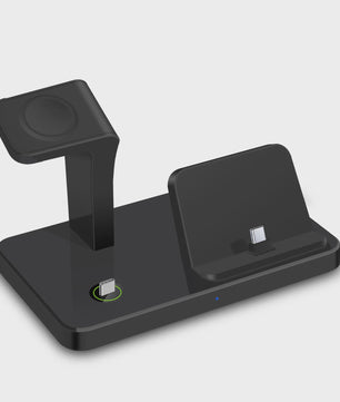 3-in-1 Draadloze Oplaaddock met Type-C voor Samsung Telefoon, Horloge & Buds - Snelladen