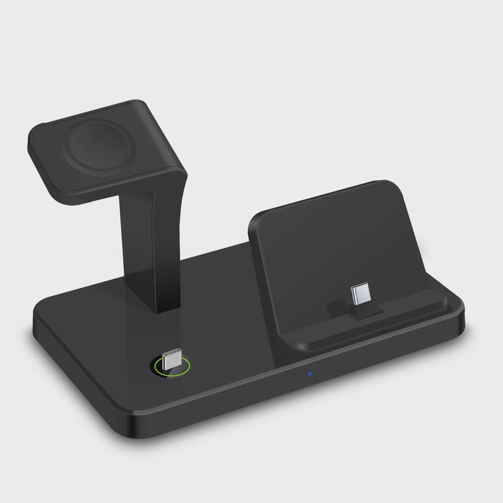 3-in-1 Draadloze Oplaaddock met Type-C voor Samsung Telefoon, Horloge & Buds - Snelladen