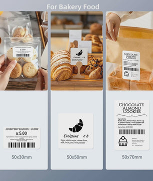 Niimbot B1 Draadloze Thermische Labelprinter - Ideaal voor Kleine Bedrijven, Huis & Cadeaus