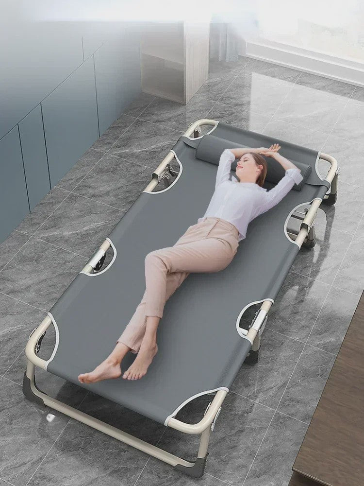 Opvouwbare Loungestoel - Installatievrij, Comfortabel & Draagbaar voor Buiten