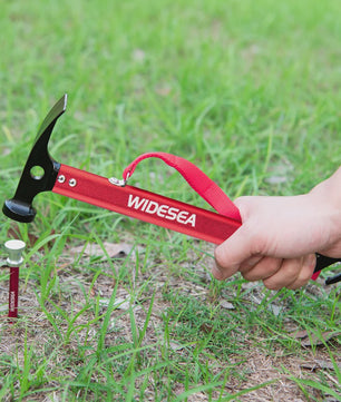 Widesea Aluminium Hamer - Sterk, Lichtgewicht & Multifunctioneel voor Kamperen en Outdoor