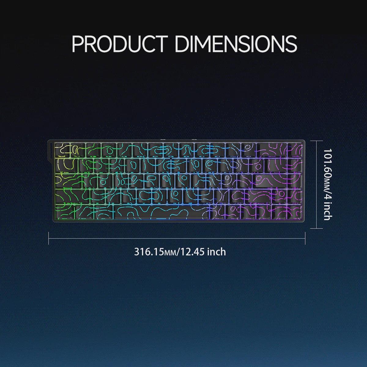 Ajazz AK680 V2 Gaming Toetsenbord: Magnetische Switches, 8K Polling Rate & RGB