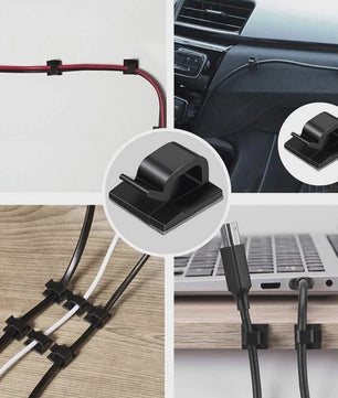 Kabel Organizer Clips - Houd je Kabels Netjes & Georganiseerd