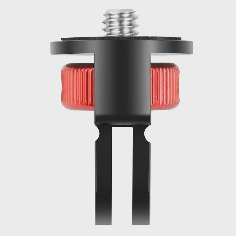 360° Draaibare Mini Statief Adapter met 1/4" Schroef voor Action Camera's