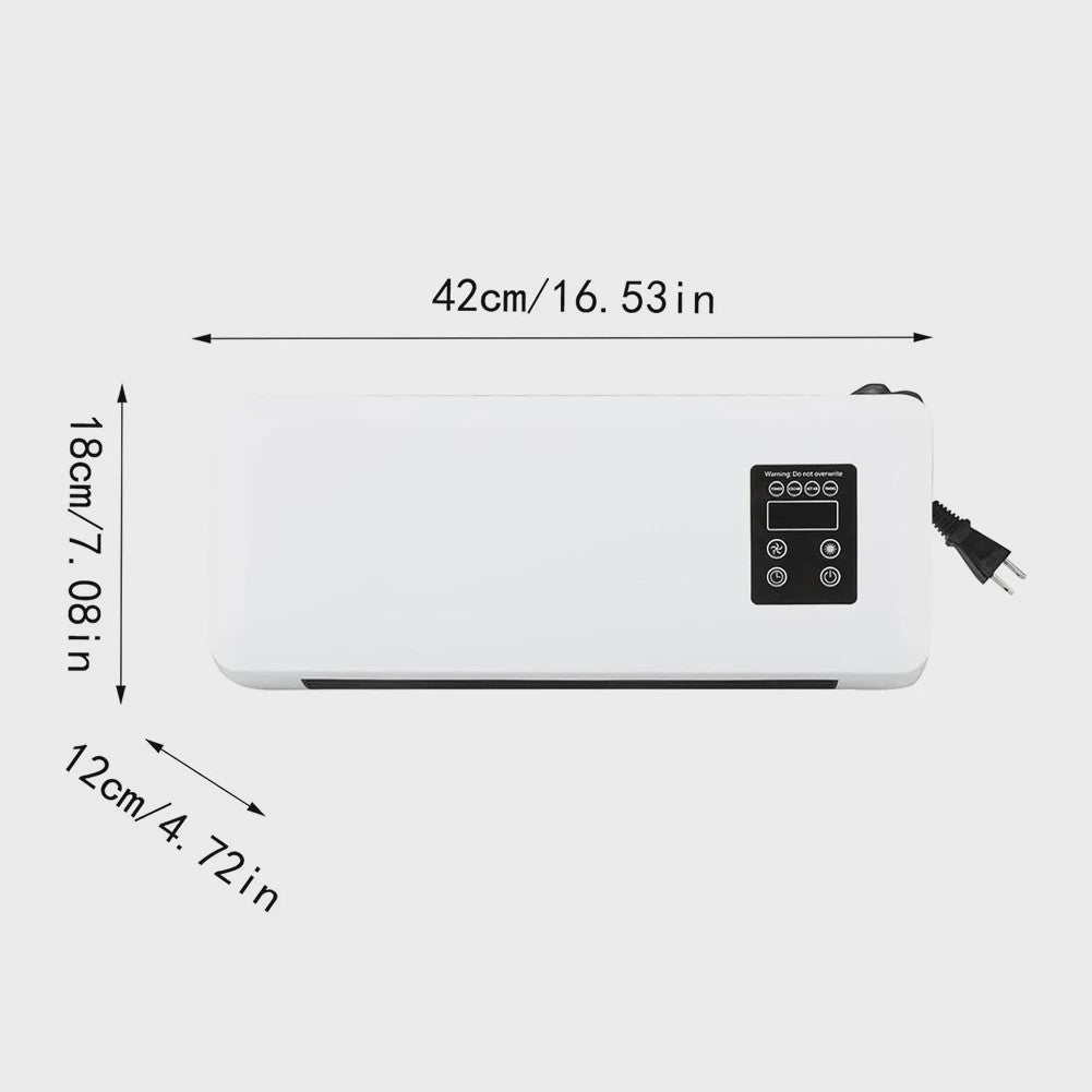 Mini Airco & Verwarming Wandmodel - Draagbaar Koelen & Verwarmen voor Elke Ruimte
