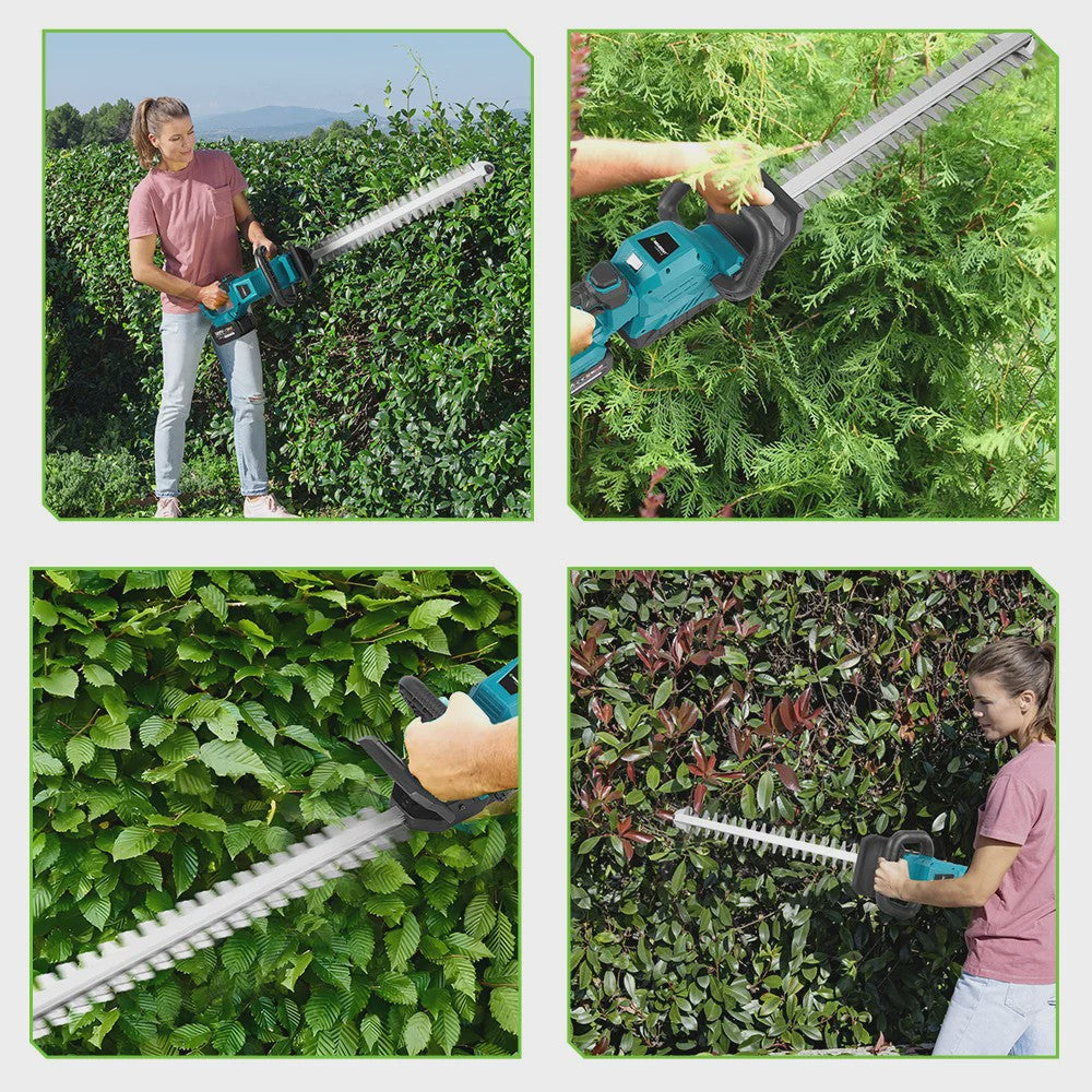 Accu Heggenschaar 53cm - 3000 RPM - 180° Verstelbaar - Makita Accu Compatibel