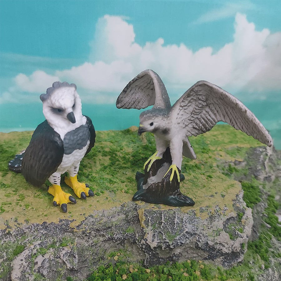 Realistische Roofvogel Figuren Set: Adelaar, Gier & Secretarisvogel - Educatief Speelgoed