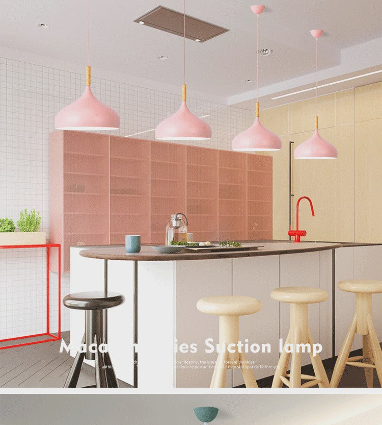 Moderne Aluminium Macaroon Hanglamp - Stijlvolle Verlichting voor Restaurant, Slaapkamer & Kantoor