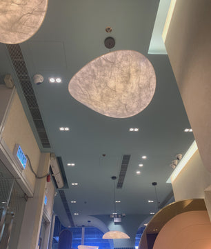Nordic Stijl Zijde LED Hanglamp - Sfeervolle Verlichting voor Woonkamer en Eetkamer