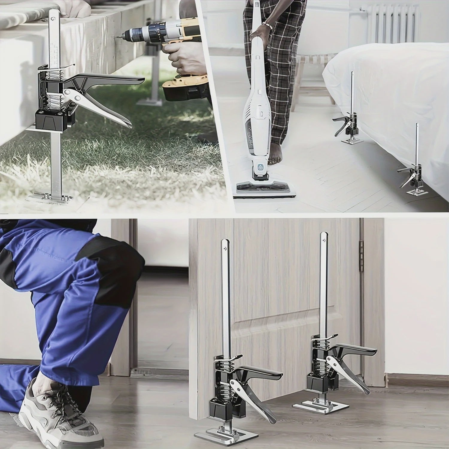 2x Multifunctionele Hefhulp: Bespaar Kracht bij Monteren & Verstellen