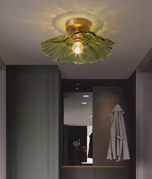 Vintage Bloemen Glazen Hanglamp - Sfeervolle Decoratie voor Woonkamer & Slaapkamer