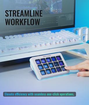 FIFINE D6 Macro Stream Controller: 15 Programmeerbare Toetsen voor Streamen
