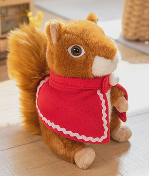 Schattige Eekhoorn Pluche Knuffel - Zacht en Realistisch Speelgoed Cadeau voor Kinderen