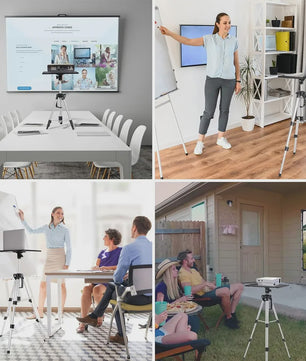Verstelbare Aluminium Projector & Laptop Tripod Stand met Draagtas - Inklapbaar