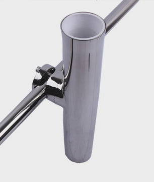 RVS Hengelhouder met Klembevestiging voor Rail - Marine Boot Accessoire