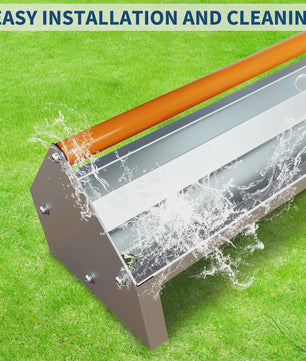 Kippenvoerbak 115 cm - Verzinkt Staal - Heavy Duty Voerbak met Anti-duivenstang