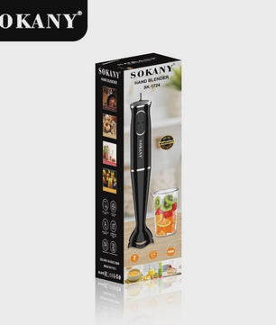 SOKANY SK-1724 Hand Blender: Krachtige Staafmixer met 2 Snelheden & Roestvrijstalen Mes