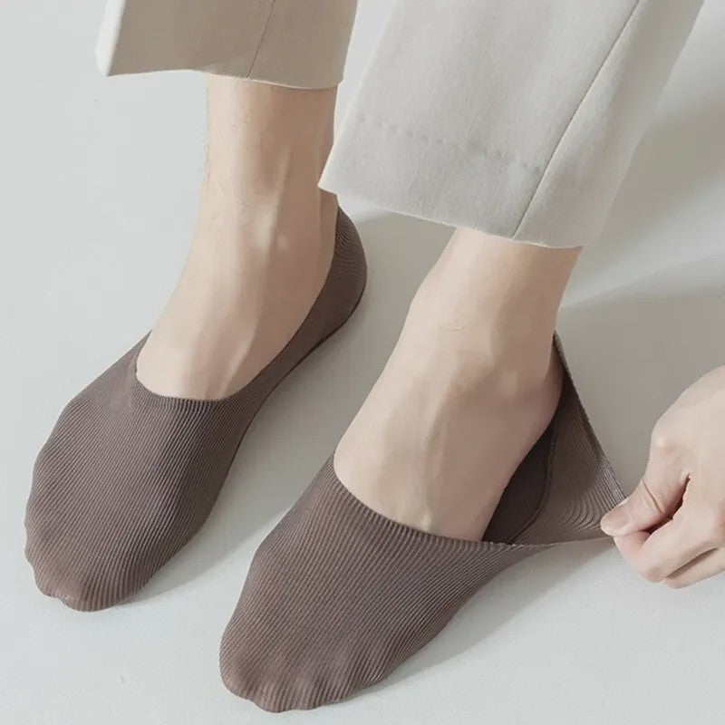 5 Paar Heren Sneakersokken van Katoen - Ademend, Zweetabsorberend & Anti-slip
