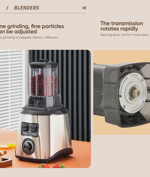 Krachtige 3-in-1 Keukenmachine: Blender, Mixer & Foodprocessor met 3 Containers