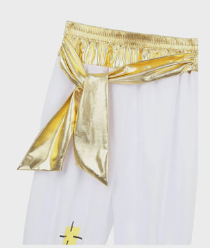 Jongens Arabische Prins Kostuum - Perzisch/Arabisch Rollenspel Outfit met Harembroek en Vest