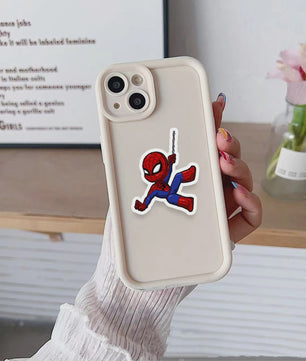 50x Spiderman Stickers - Waterdicht PVC voor Koffer, Laptop, Fiets & Cadeau