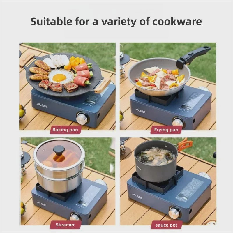 BISINNA Krachtige Camping Gasbrander 10000W - Ideaal voor Outdoor, Picknick & Barbecue
