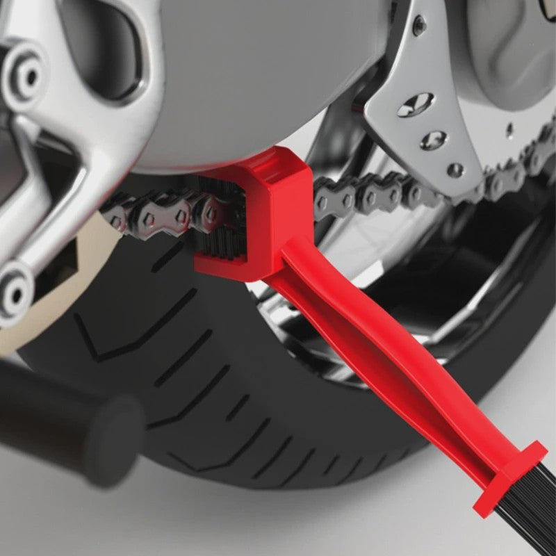 Motorfiets Kettingborstel Reiniger - Efficiënte Reiniging voor Motor Kettingen