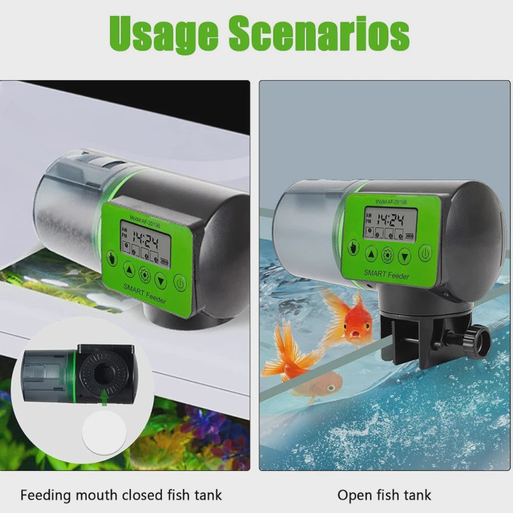 Automatische Visvoeder Automaat - Slimme Timer voor Aquarium