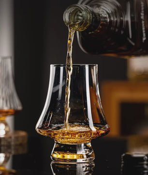 Set van 4 Kristallen Whiskey Proefglazen - 270ml Loodvrij Glaswerk