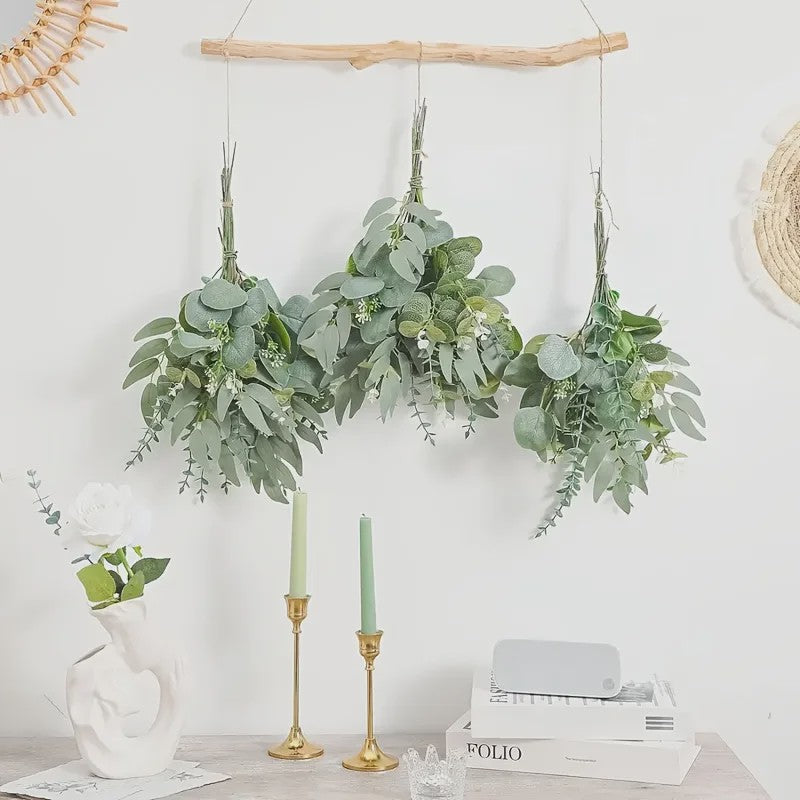 Kunstmatige Eucalyptus Takken & Bladeren Mix (50/90 Stuks) - Bloemstukken & Decoratie
