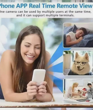 Mini WiFi Camera 1080P HD met Nachtzicht - Beveilig Huis, Kinderen & Huisdieren