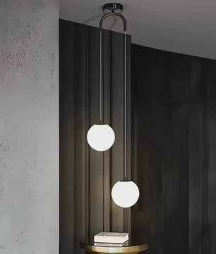 Moderne Hanglamp Glas Bol LED - Sfeervolle Verlichting voor Slaapkamer, Eetkamer & Keuken