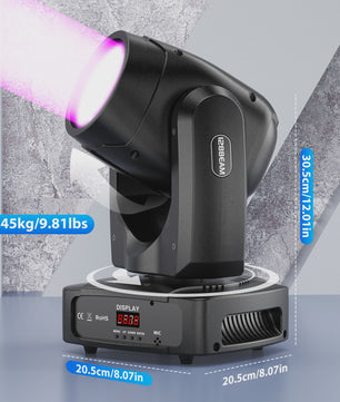 150W LED Moving Head Beam Lichteffect met DMX512 en Prisma's voor DJ, Disco & Feesten