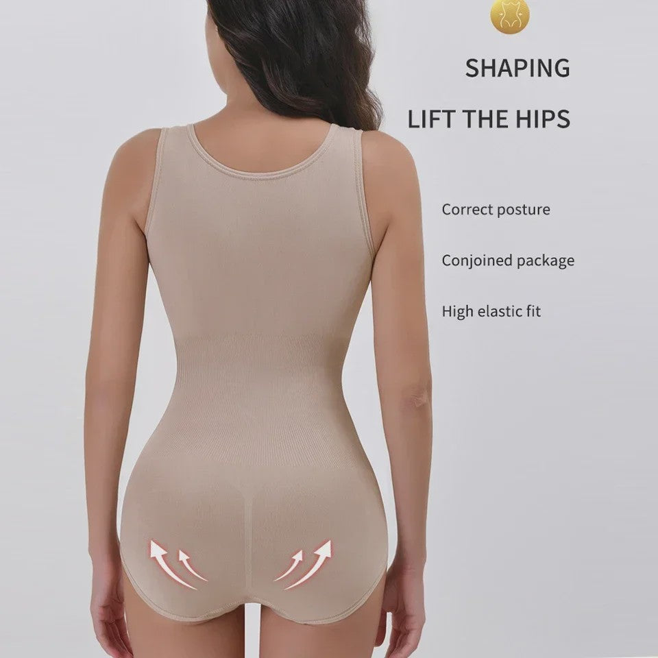 Dames Bodysuit Shapewear met Rits en Buikcontrole - Taille Trainer & Slankmakend Korset