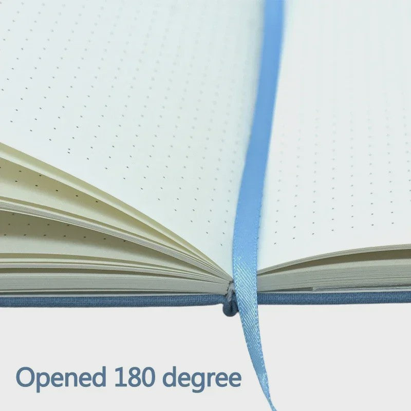 A5 Dotted Notebook met Hardcover en 100 GSM Papier - Ideaal voor Studenten, Kantoor en School