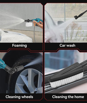 ONEVAN Krachtige Accu Hogedrukreiniger 3500W - 200Bar - Voor Makita Batterijen