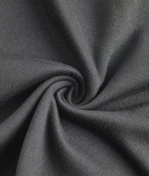 Zwarte Body Lang Zonder Mouwen met Ronde Hals - Stretchy Ribbed Basislaag Top