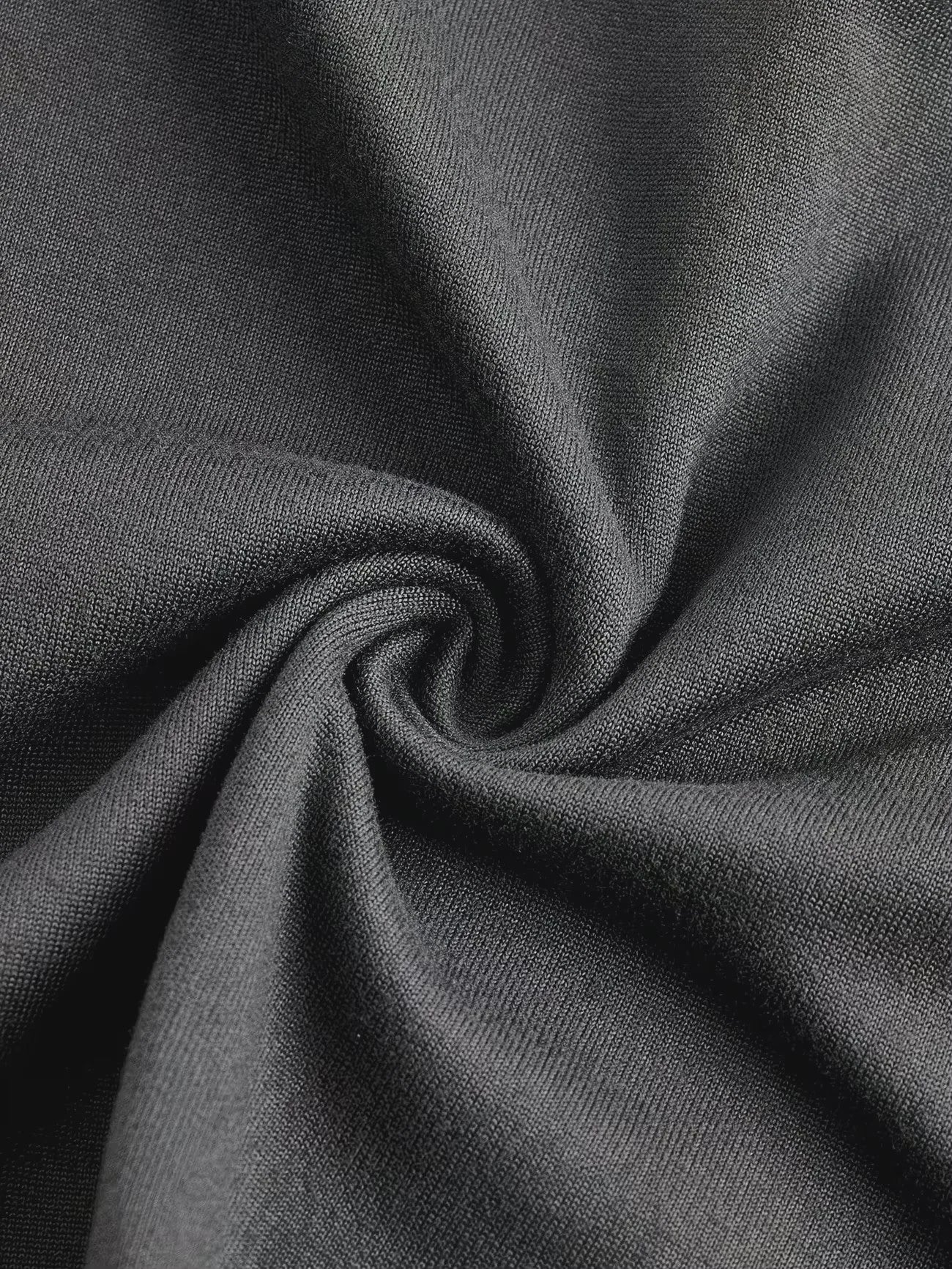 Zwarte Body Lang Zonder Mouwen met Ronde Hals - Stretchy Ribbed Basislaag Top
