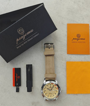 PAAZOMU Luxe Herenhorloge - Waterdicht, Lichtgevend, Datum & Week, RVS, Sportief & Fashion