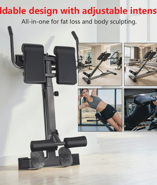 Opvouwbare Romeinse Bank - Back Trainer & Abdominal Trainer voor Krachttraining