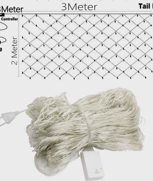 LED Net Verlichting 1.5x1.5M tot 8x10M - Sfeervolle Tuin & Feestdecoratie